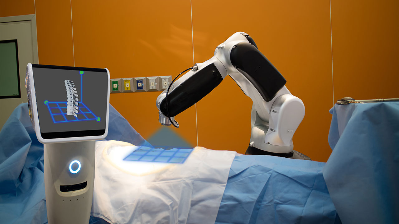 Το πρώτο ρομπότ χειρός για την εγχείρηση σπονδυλικής στήλης είναι γεγονός - Δρ. Ε. Καραδήμας